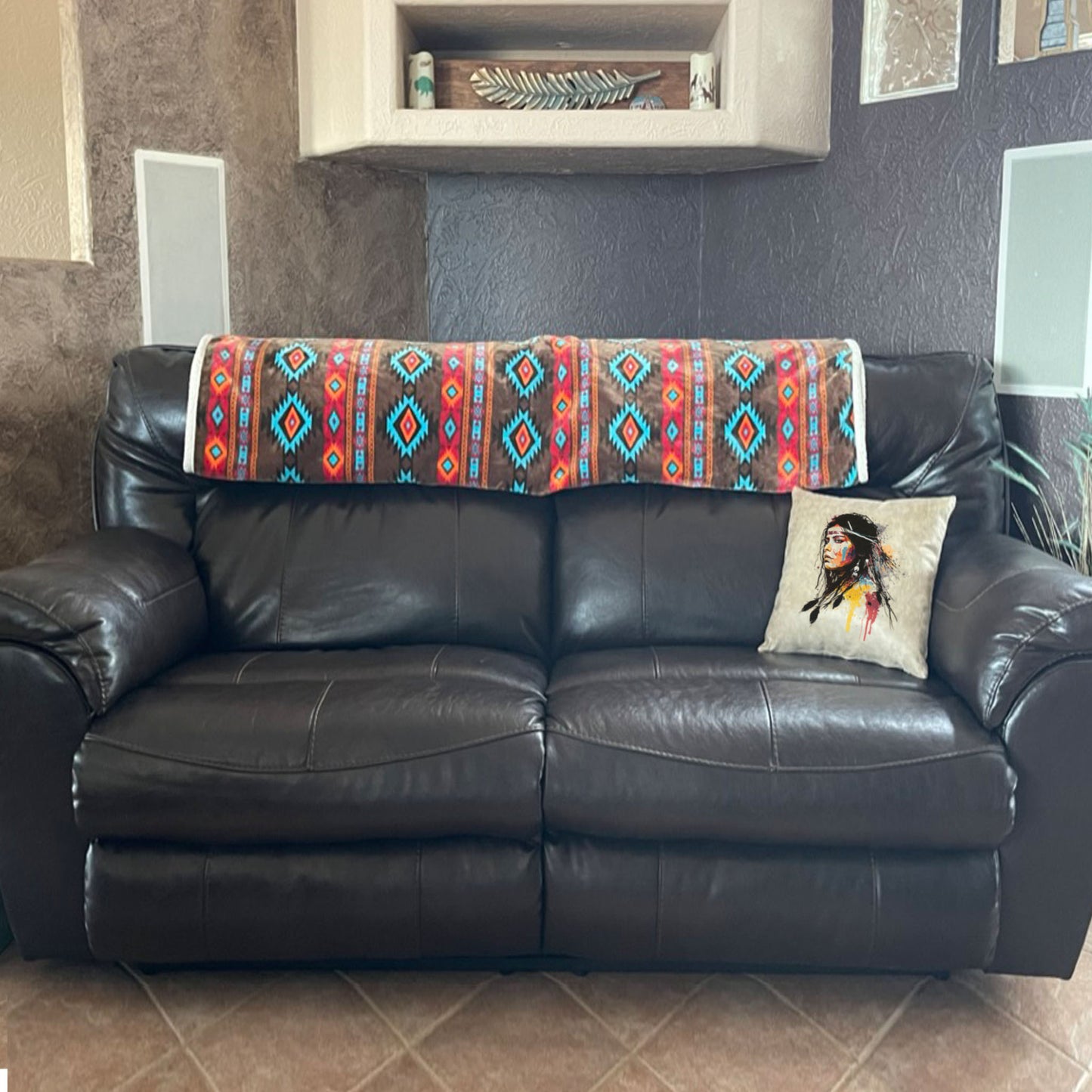 Apache Female 1 - Pillow Cover