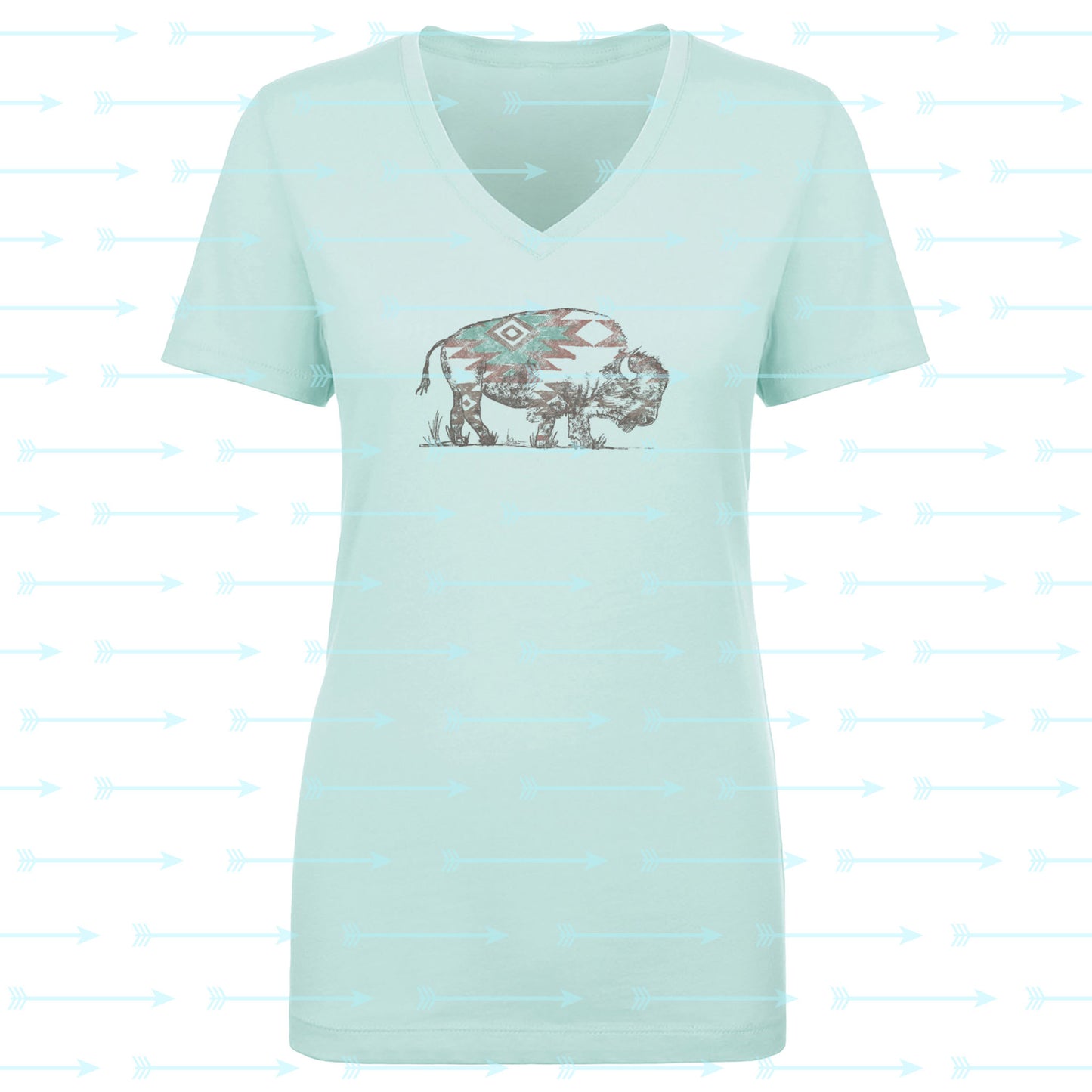 Aztec Buffalo - Distressed