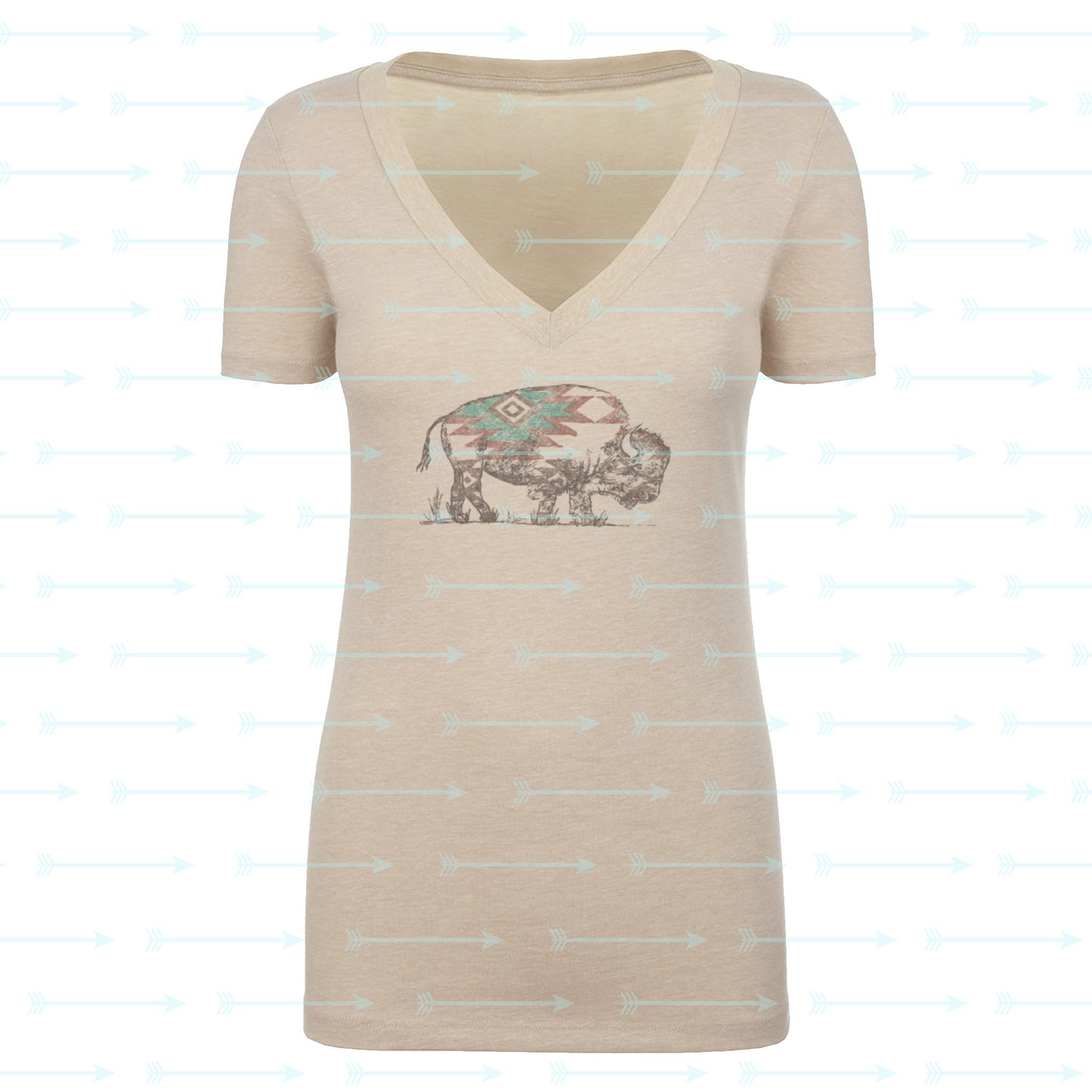 Aztec Buffalo - Distressed